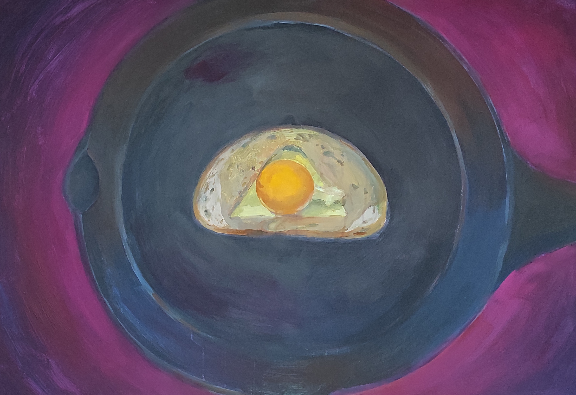 tapytas_paveikslas_drobė_akrilas_kiaušinis